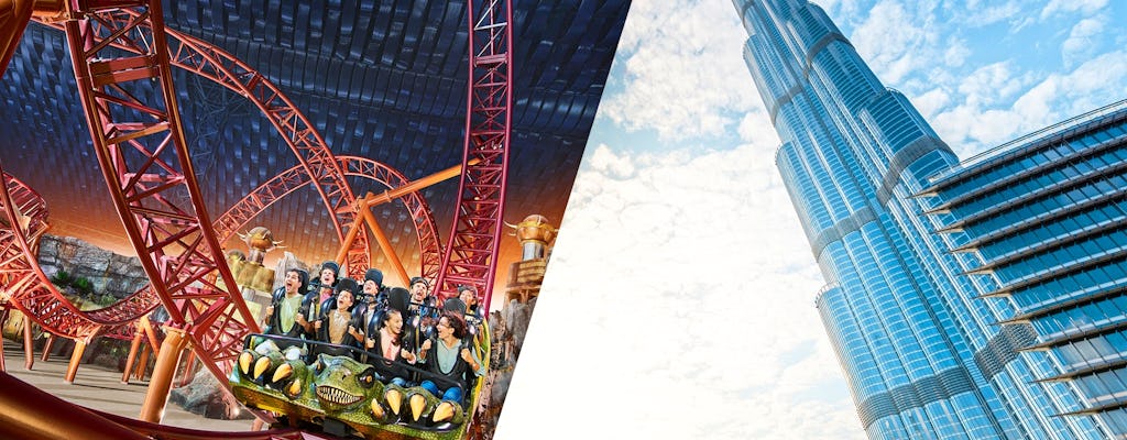 IMG Worlds of Adventure with At the Top, Burj Khalifa tickets