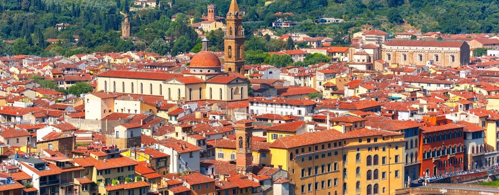 Tour of Florence from the Oltrarno district of Santo Spirito Basilica