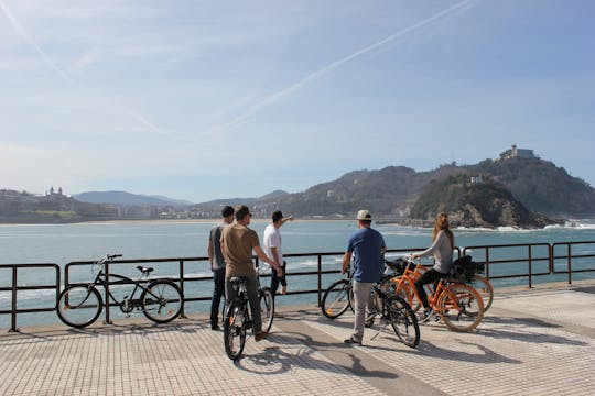 Passeio de bicicleta pela cidade de San Sebastian