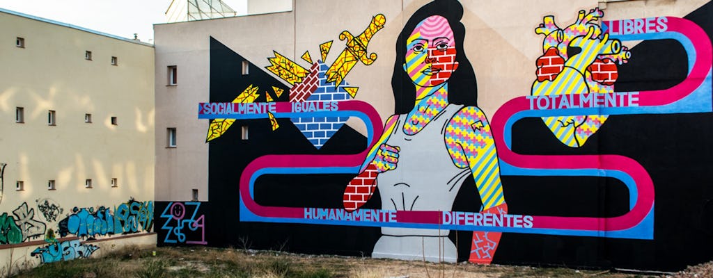 Madrid's street art and hidden graffiti experience tour