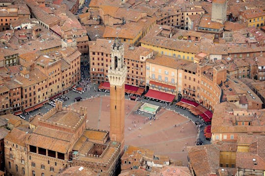 Viagem de um dia por San Gimignano, Siena, Monteriggioni e Chianti