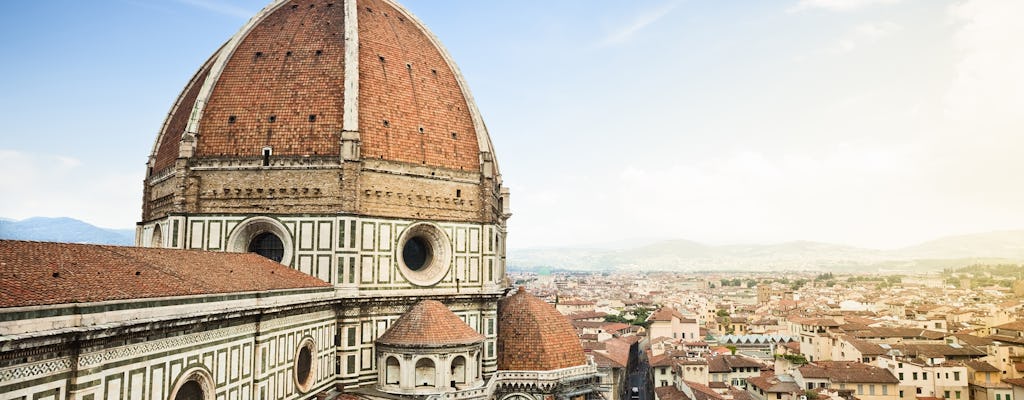 Rondleiding met gids in de koepel van Brunelleschi