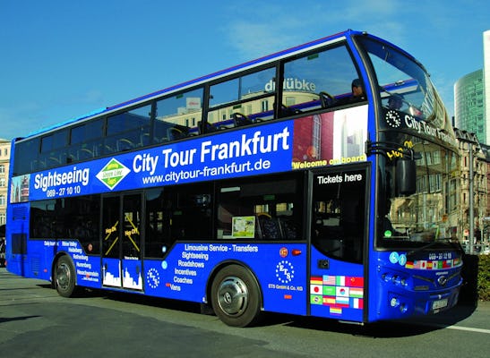Hop-on, hop-off-bustour door Frankfurt