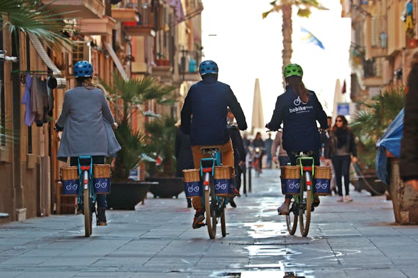 Visite historique de Barcelone en vélo électrique
