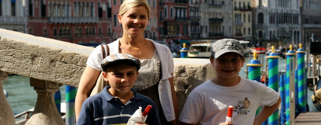 Wenecja dla dzieci: prywatna piesza rodzina