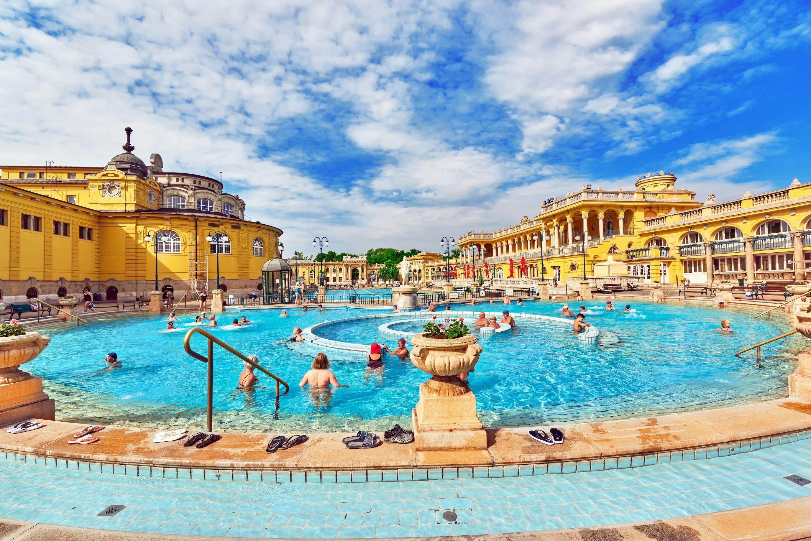 Inngangsbillett til Budapest Széchenyi spa