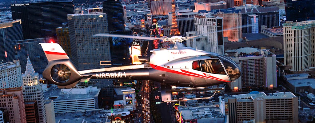 Tour de helicóptero sobre a Las Vegas Strip