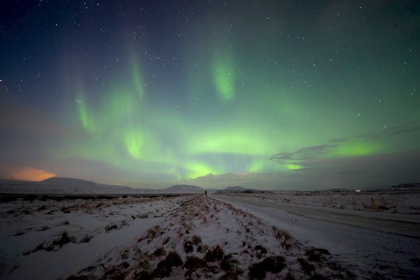 Islândia: Excursão de ônibus para a aurora boreal saindo de