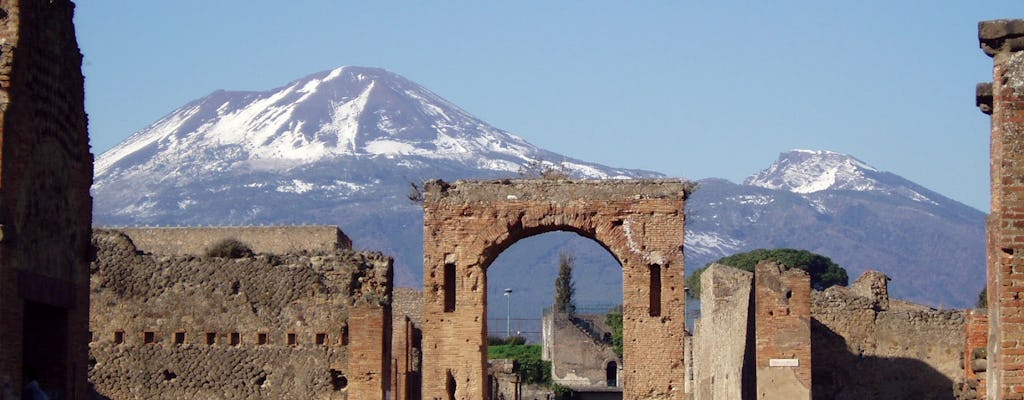 Côte amalfitaine et visite de Pompéi depuis Rome