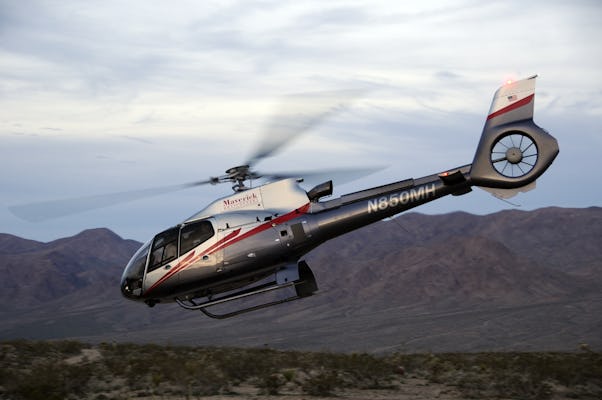 Wind Dancer Grand Canyon atterraggio tour aereo + aggiornamento tramonto da Las Vegas