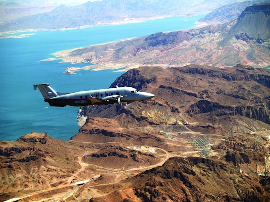 Volo in aereo sopra il Grand Canyon da Las Vegas