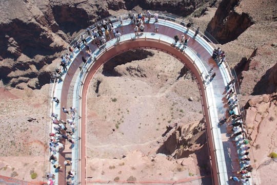 Grand Canyon West Rim by luxury limo van with Hoover Dam photo stop and Skywalk ticket