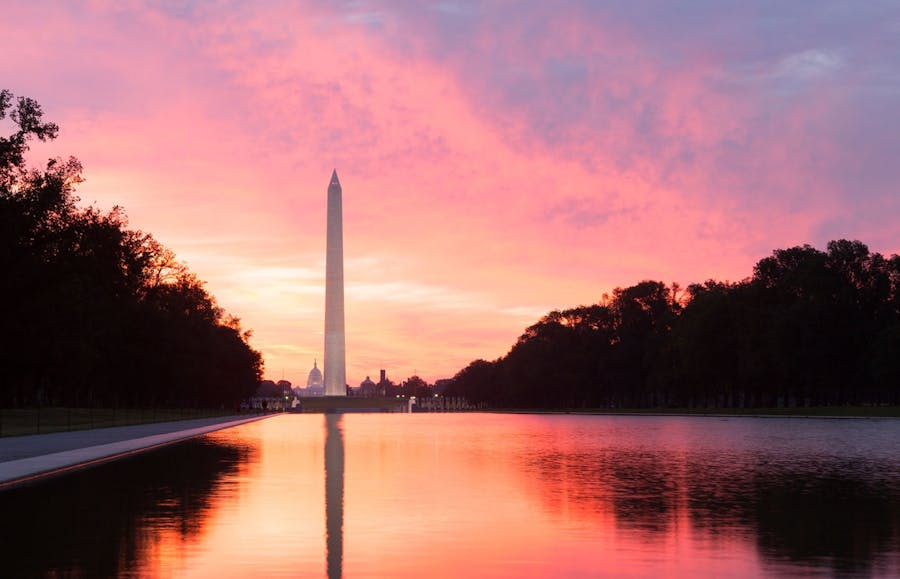 D.C. sunset electric bike tour