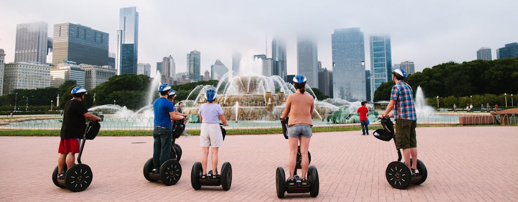 Chicago evening Self-balancing scooter tour