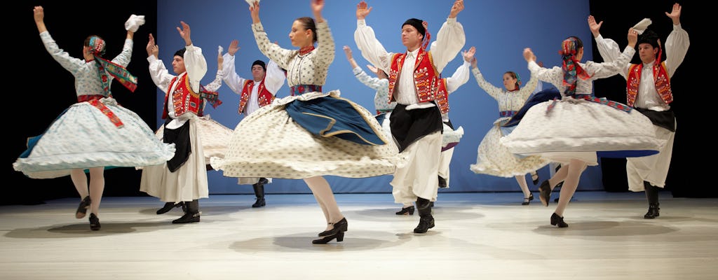 Folklore show and exclusive guided tour of Budapest Danube Palace