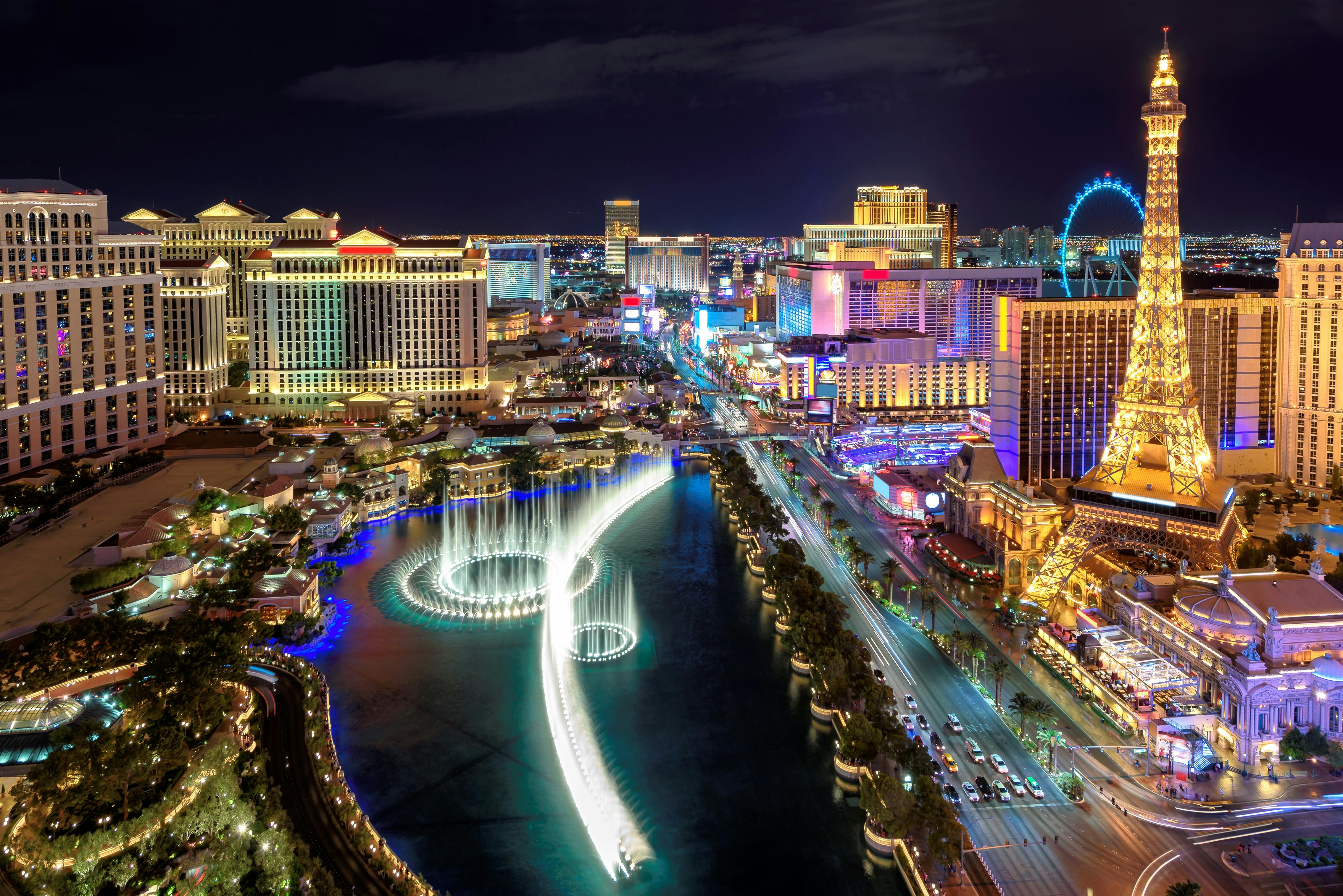 Las Vegas city lights helicopter tour  musement