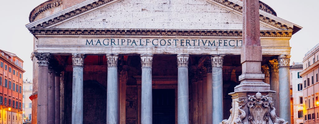 Zelfstandige tour met audiogids in het Pantheon in Rome