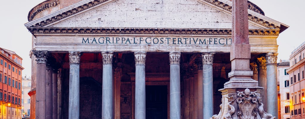 Audio guided tour of the Pantheon in Rome