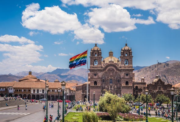 Cusco Stadt und Tempel
