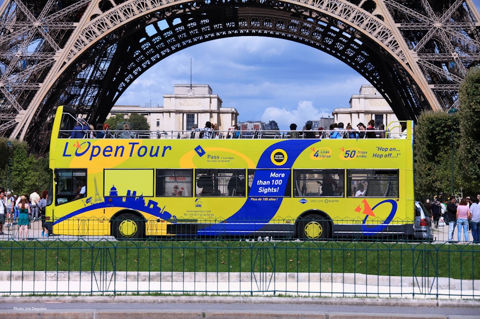 bus turistico paris open tour