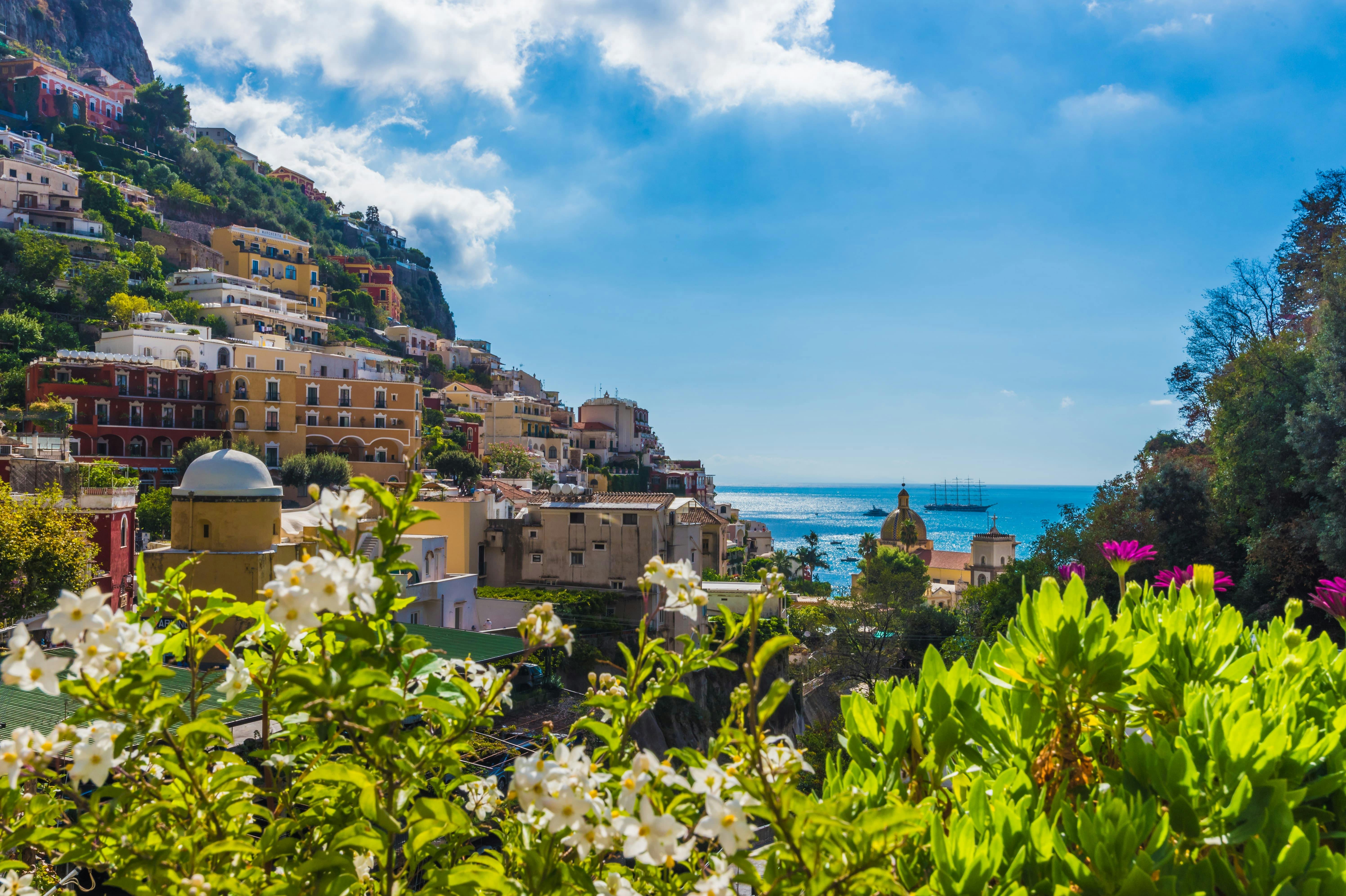 Excursión de un día a Pompeya y a la costa de Amalfi desde Roma