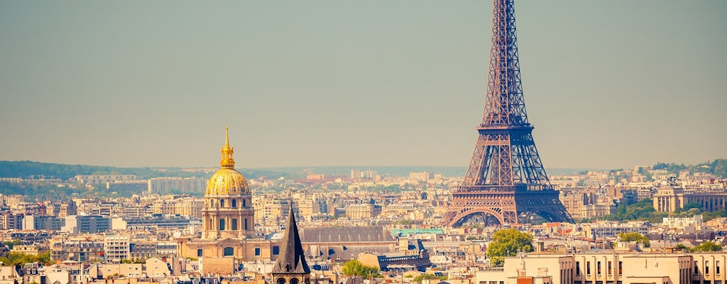 Visite de Paris avec déjeuner à la tour Eiffel et croisière au départ de Londres