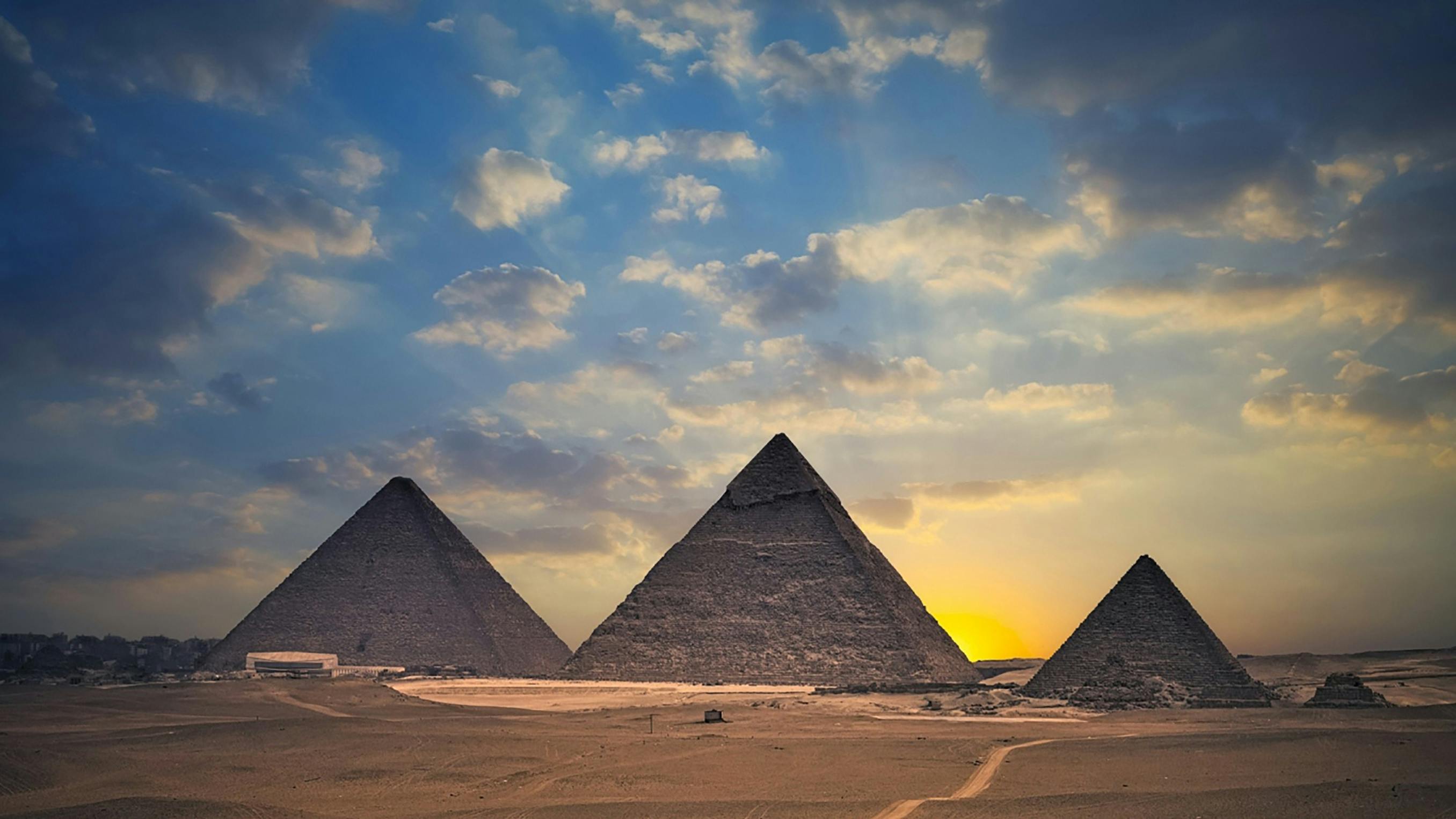 природа Пирамида Микерина страны архитектура Египет скачать