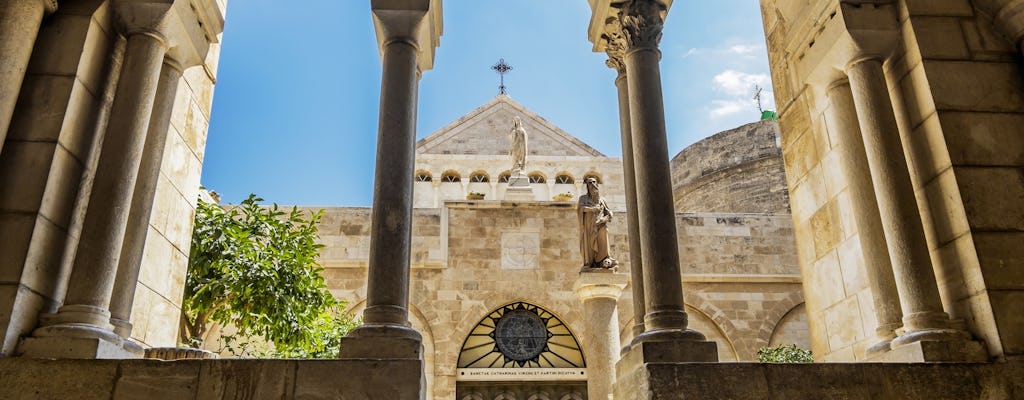 Day tour of Bethlehem, Jericho and River Jordan from Jerusalem