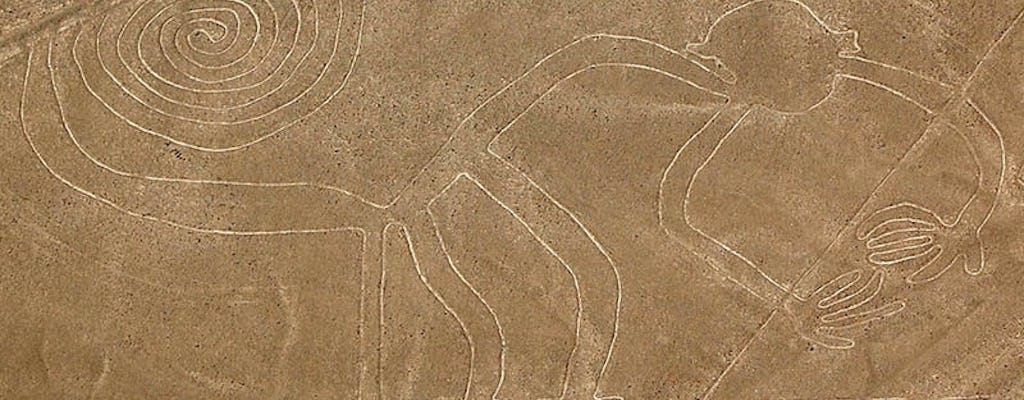Linie Nazca przelatują nad trasą