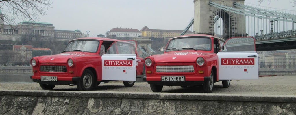 Private Trabant Stadtrundfahrt durch Budapest