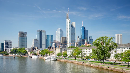 Bicycle tour through Frankfurt