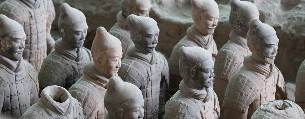 Visita del gruppo Xian dei guerrieri di terracotta e del mausoleo di Qin Shi Huang