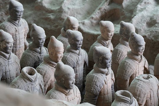 Visita del gruppo Xian dei guerrieri di terracotta e del mausoleo di Qin Shi Huang