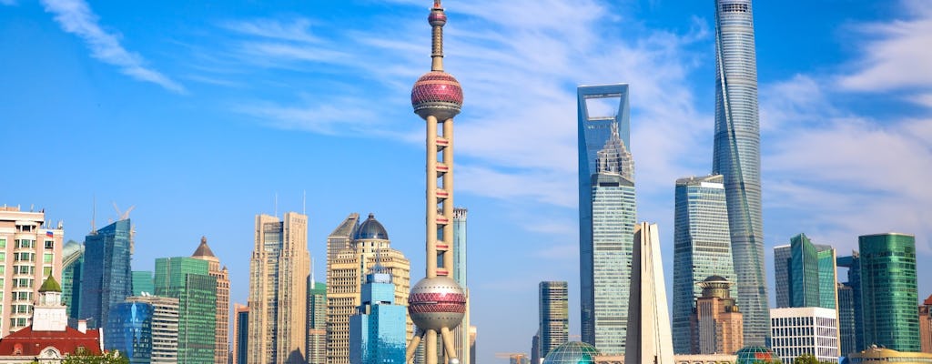 Groeps sightseeingtour door klassiek en modern Shanghai