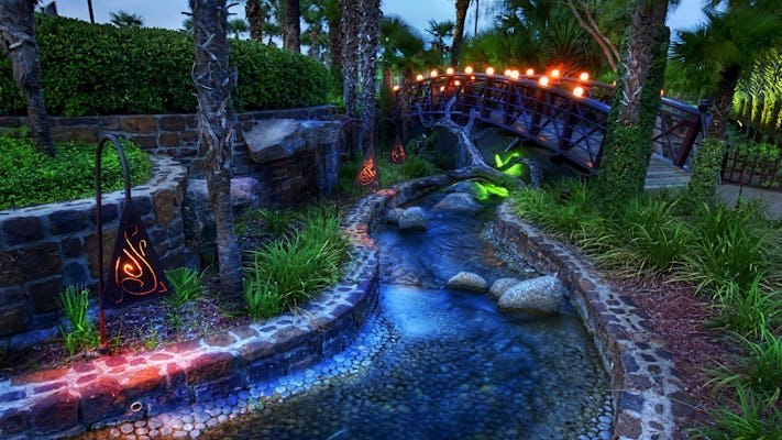 Dubai Garden Glow-toegangskaarten en transfer