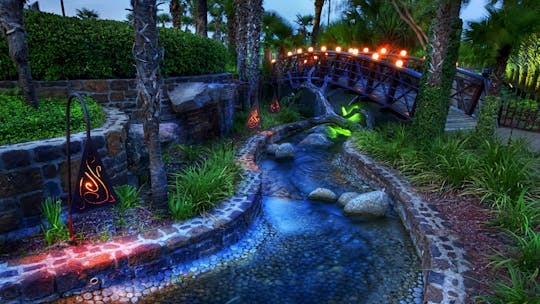 Ingressos e traslado para o Dubai Garden Glow