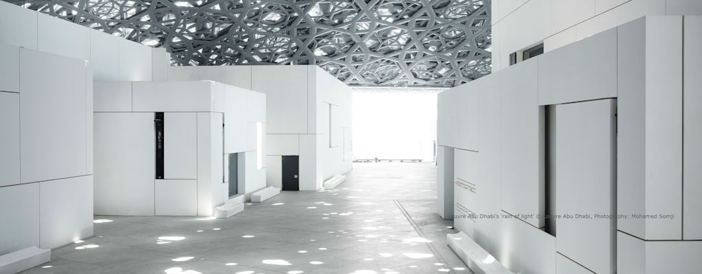 Louvre Abu Dhabi Museum and Grand Mosque tour from Dubai