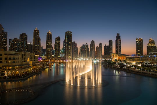 Showbilletter til promenaden ved Dubai-springvandet