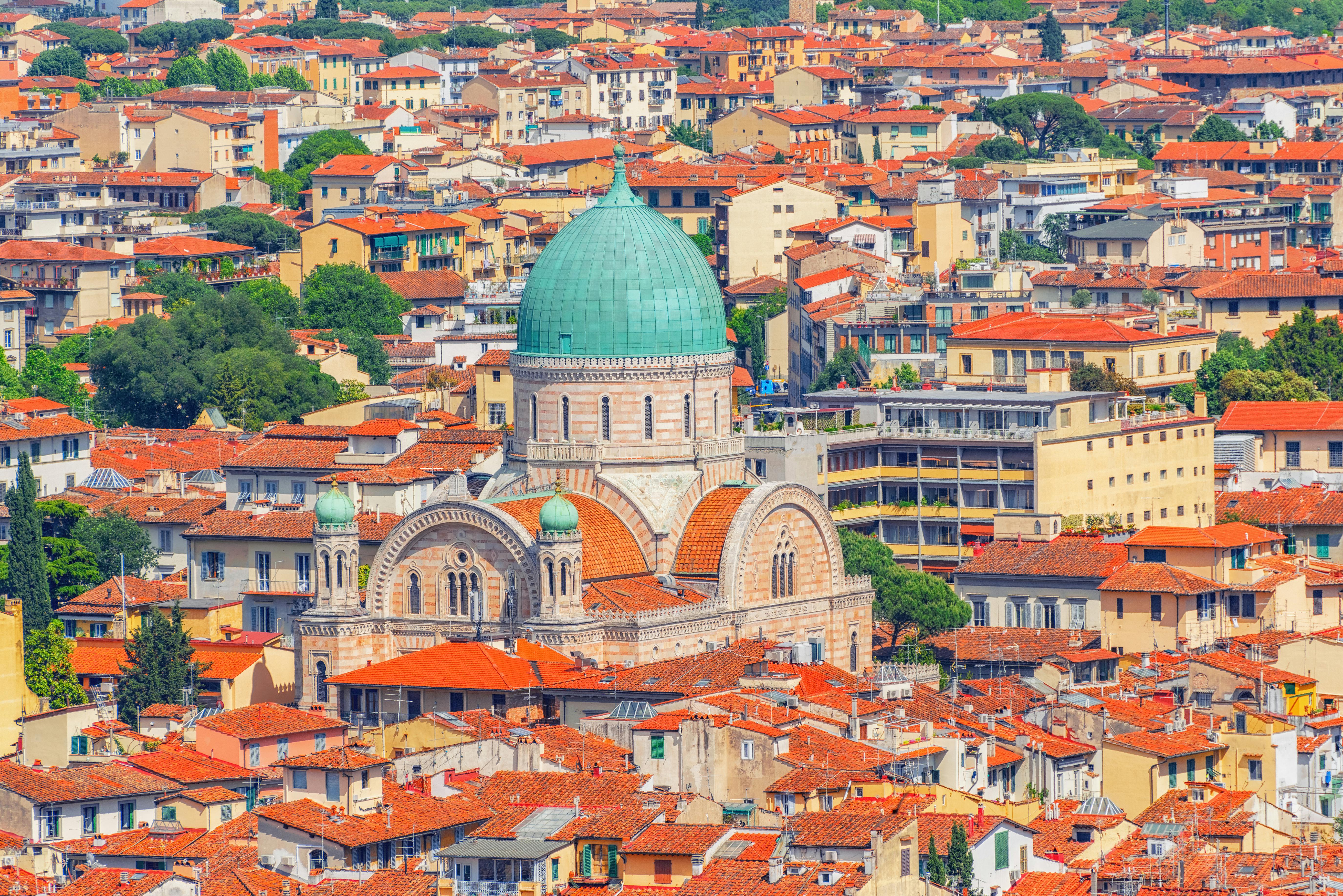 A Sinagoga de Florença - Guia Brasileira em Florença