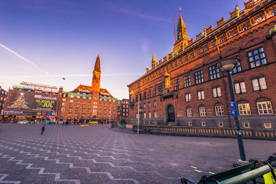 Passeio a pé pela cidade de Copenhague