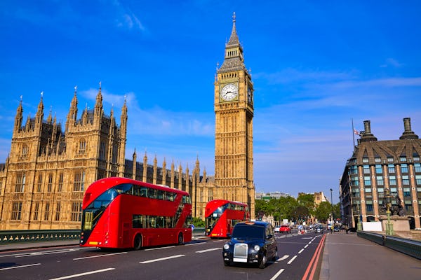 London highlights taxi tour