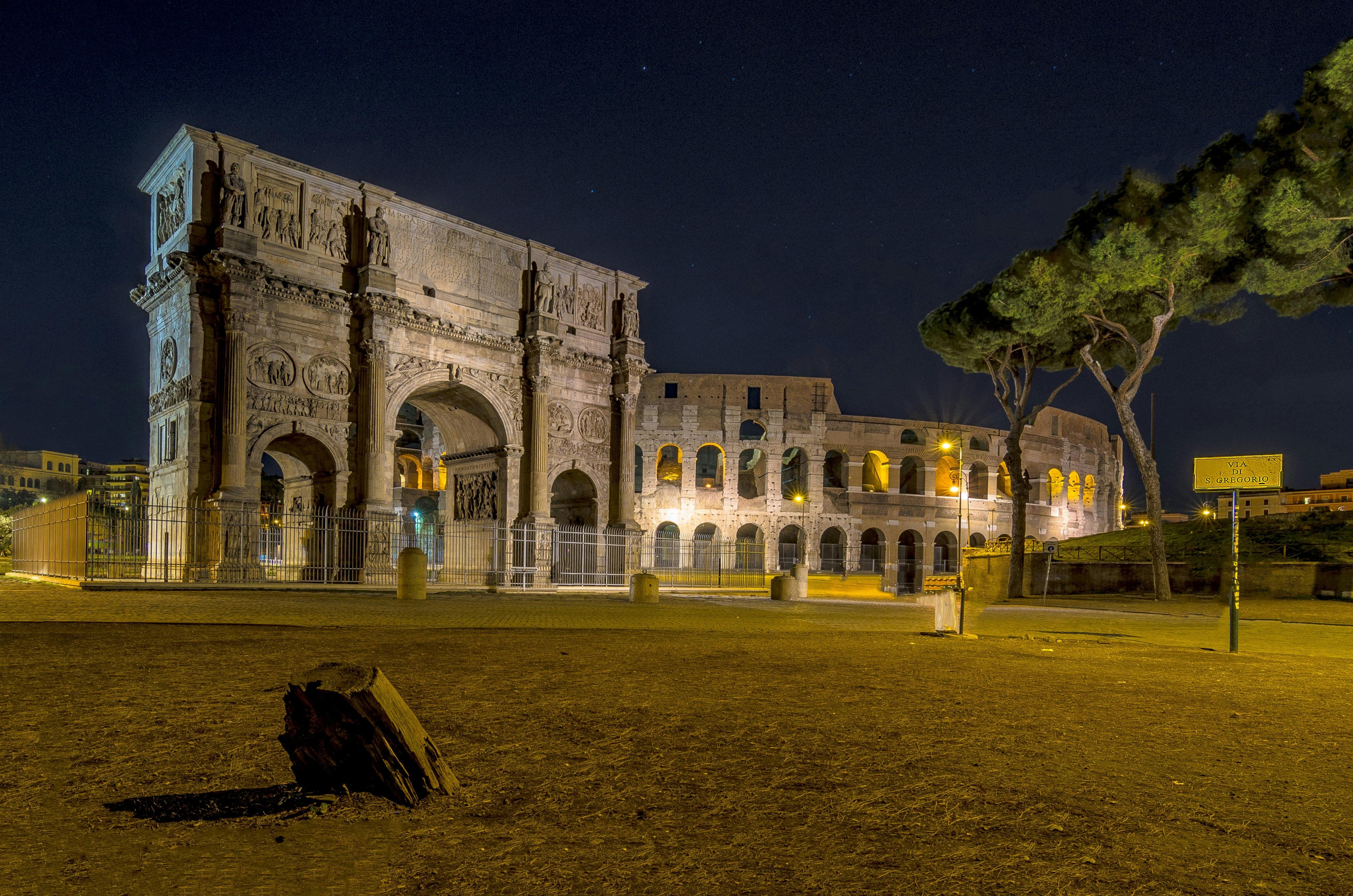 Nocna wycieczka po Rzymie