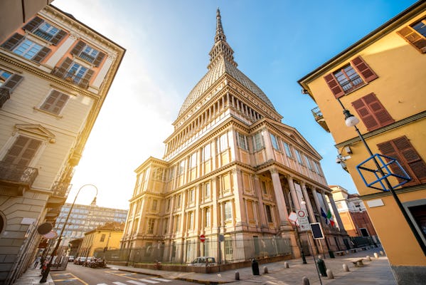 National Museum of Cinema and Mole Antonelliana with Turin 24 or 48-hour hop-on hop-off bus tickets