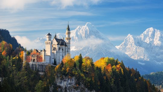 Neuschwanstein, Linderhof og Oberammergau på udflugt fra München