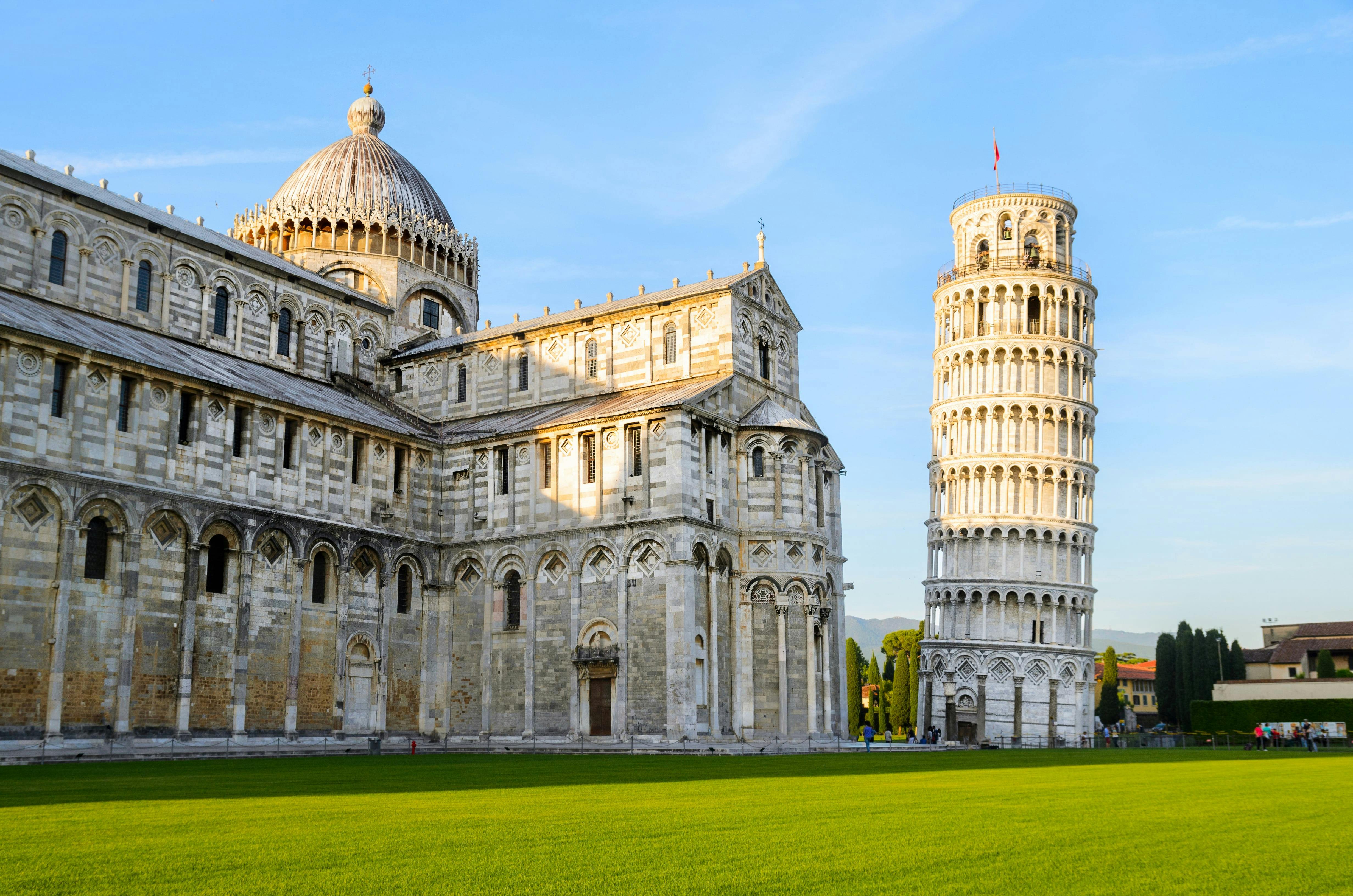 Pisa begeleide Tour, Wijnproeverij en optionele Scheve Toren-tickets