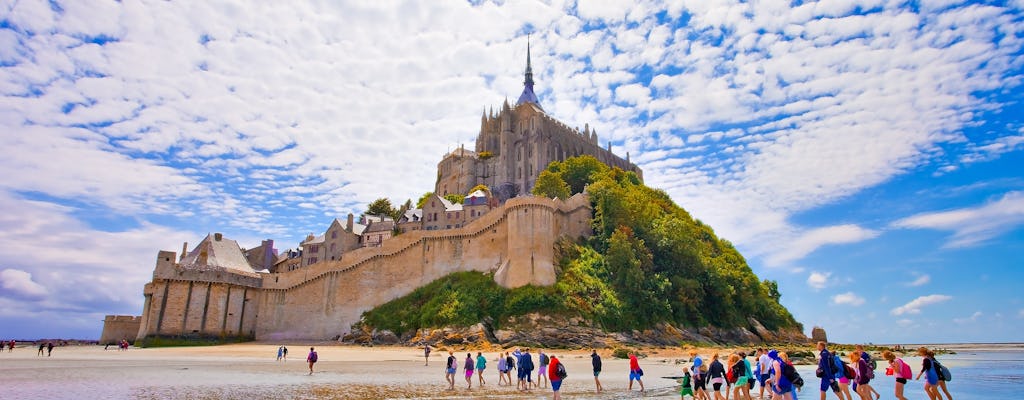 Całodniowa wycieczka z Paryża na wzgórze Mont Saint-Michel