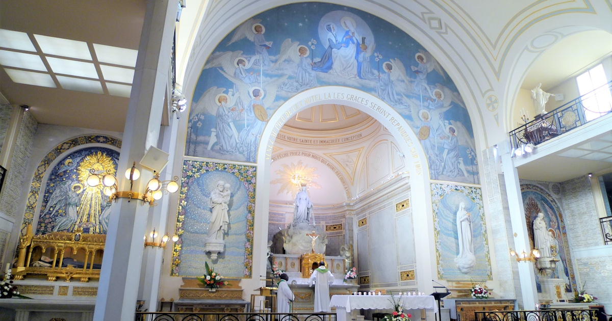 Cappella Della Madonna Della Medaglia Miracolosa Visita guidata della Cappella della Madonna della Medaglia Miracolosa