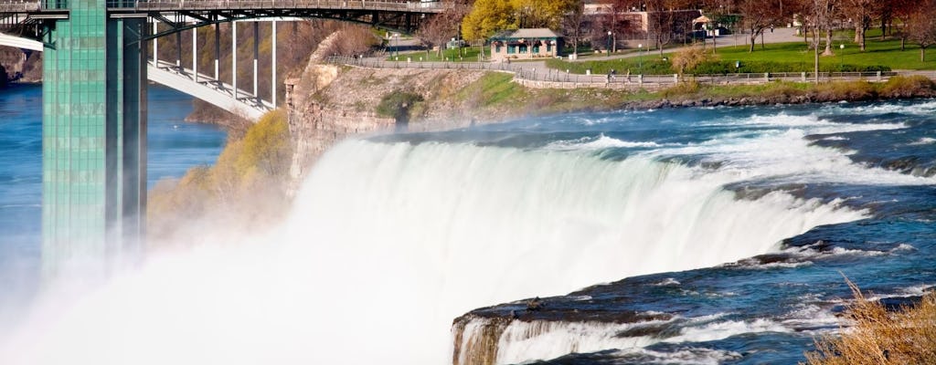 Excursion d'une journée aux chutes de Niagara au départ de New York avec croisière facultative