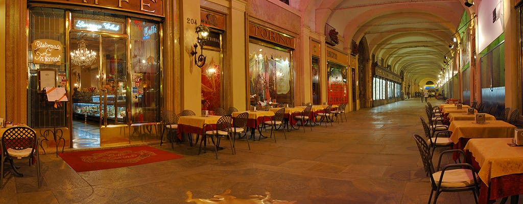 Tour privado de Turín y sus cafés históricos.