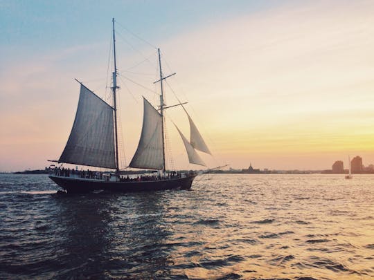 Sunset sail aboard Clipper City